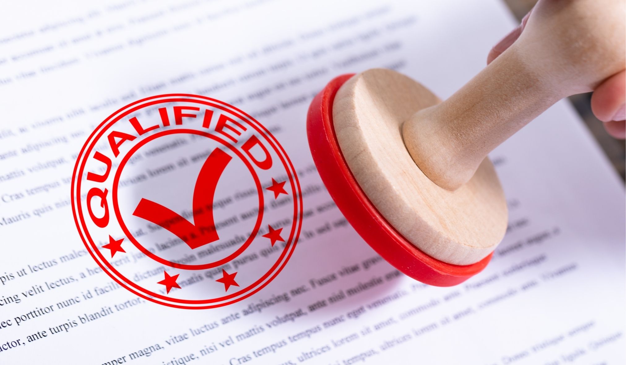 A document that has been qualified